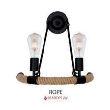 Elmark Rope fali lámpa 400x400mm E27 világítás