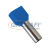 Elmark szigetelt dupla érvéghüvely, kék, 2x0.75mm2, 8mm, TE7508, 100db/csomag