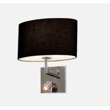 Elmark Tomy oldalfali lámpa 1XE27 + 1W LED 4000K sötét szürke világítás
