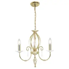Elstead Lighting Elstead klasszikus csillár aegean sárgaréz elsag3-pol-brass világítás