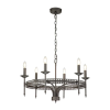 Elstead Lighting Elstead klasszikus csillár crown szürke elscrown6