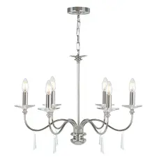 Elstead Lighting Elstead klasszikus csillár finsbury park nikkel elsfp6-pol-nickel világítás