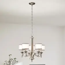 Elstead Lighting Elstead klasszikus csillár lacey antik bronz fehér elskl-lacey5-ap világítás