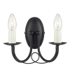 Elstead Lighting Elstead klasszikus fali lámpa minster fekete elsmn2-black