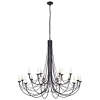 Elstead Lighting Elstead Lighting CARISBROOKE CB18-BLACK Csillár 18x60W/E14