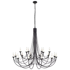 Elstead Lighting Elstead Lighting CARISBROOKE CB18-BLACK Csillár 18x60W/E14 világítás