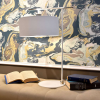 Elstead Lighting Elstead modern asztali lámpa balance fehér festett nikkelfény elsbalance-tl-wpn