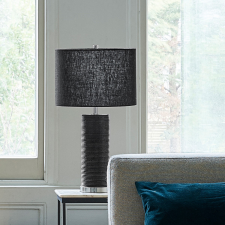 Elstead Lighting Elstead modern asztali lámpa ripple fekete elsripple-tl-blk világítás