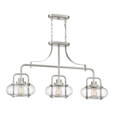 Elstead Lighting Elstead modern csillár quoizle polírozott nikkel elsqztrilogyislebn világítás
