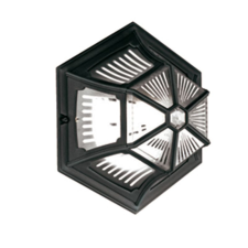 Elstead PARISH fekete kültéri mennyezeti lámpa (ELS-PR12-BLACK) E27 1 izzós IP44 kültéri világítás