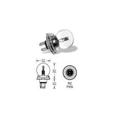 ELTA VisionPro 12V 45/40W R2 P45t Izzó autó izzó, izzókészlet