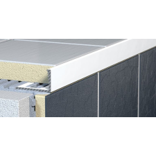  Élvédő Havos vége L alumínium 250 cm ALKMB12250 élvédő, sín, szegélyelem