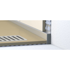  Élvédő Havos zuhanytálcába rozsdamentes acél 150 cm SPSTNRZK10150LC kád, zuhanykabin