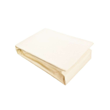 Ely Ekrü Jersey Gumis Lepedő 100X200 cm lakástextília