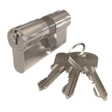 Elzett zárbetét XT 40/40mm 3 kulcs nikkel fogó