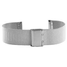 EmBexy fém óraszíj WD003, 24 mm, ezüst okosóra kellék