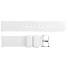  EmBexy Prémium szilikon óraszíj – gyorskioldós, 18 mm, fehér okosóra kellék