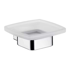  Emco Loft Szappantartó, szatén kristály, króm fürdőszoba kiegészítő