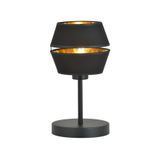 Emibig modern asztali lámpa piano fekete arany emi1183/ln világítás