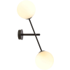 Emibig modern fali lámpa linear fehér fekete emi1169/k2