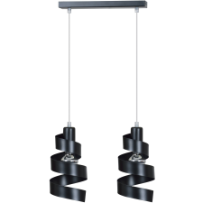 Emibig modern függeszték saga fekete emi352/2 világítás