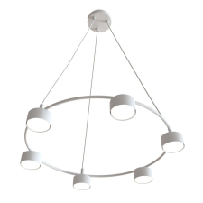 Emibig modern függeszték starlit fehér emi1373/6 világítás