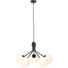 Emibig modern skandináv függeszték nova fehér fekete emi1138/5 világítás