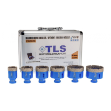 EMIKOO TLS lyukfúró készlet 12-25-35-43-51-67 mm - alumínium koffer fúrószár