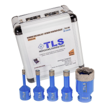 EMIKOO TLS lyukfúró készlet 6-8-10-12-35 mm - alumínium koffer fúrószár