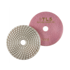 EMIKOO TLS SPIDER10-P3000-d125 mm-gyémánt csiszolókorong-polírozó korong-vizes csiszolókorong és vágókorong