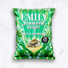  Emily / Abakus / Tengeri moszat crips sóval és ecettel, tápióka bevonattal 18 g előétel és snack