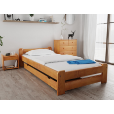  Emily ágy 90x200 cm, égerfa Ágyrács: Lamellás ágyráccsal, Matrac: Matrac nélkül ágy és ágykellék