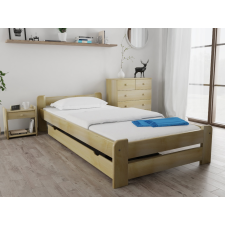  Emily ágy 90x200 cm, fenyőfa Matrac: Economy 10 cm matraccal, Rostély: Deszkás ágyráccsal ágy és ágykellék