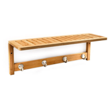  Emily Bambusz Fürdőszoba Polc és Törölközőtartó fürdőszoba kiegészítő