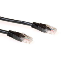 Eminent CAT6A U-UTP Patch Cable 5m Black IM8905 kábel és adapter