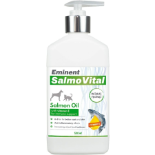 Eminent SalmoVital lazacolaj E vitaminnal kutyáknak és macskáknak 500 ml vitamin, táplálékkiegészítő kutyáknak