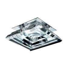 Emithor Elegant króm-átlátszó beépíthető lámpa (EMI-71059) G9 1 izzós IP20 világítás