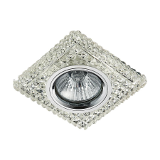 Emithor Elegant króm-átlátszó beépíthető lámpa (EMI-71096) GU10 1 izzós IP20 világítás