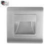 Emithor Step ezüst-fehér LED lépcsővilágító lámpa (EMI-70410) LED 1 izzós IP20