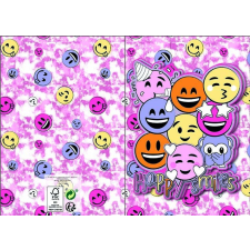 Emoji Smiles 3D pop-up üdvözlőkártya + boríték party kellék
