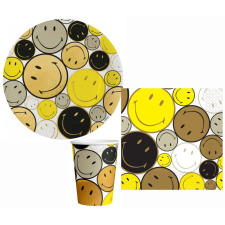  Emoji Smiley Originals party szett 32 db-os party kellék