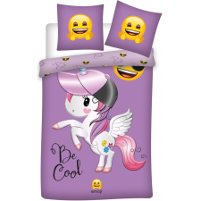  Emoji Unicorn ágyneműhuzat 140×200cm, 70×90 cm lakástextília