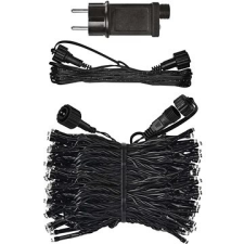 Emos Alapkészlet kapcsolódó fényfüzérekhez, Standard, 10 m, kültéri, meleg fehér, időzítő kültéri izzósor