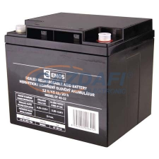  EMOS B9684 AKKUMULÁTOR SLA 12V 40AH M6 (B9684) villanyszerelés
