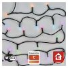 Emos EMOS D4ZR02, GoSmart LED karácsonyi fényfüzér, 12m, kültéri és beltéri, RGB, programokkal, időz,wifivel