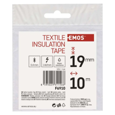 Emos EMOS F6910, Szigetelőszalag textil 19/10 villanyszerelés