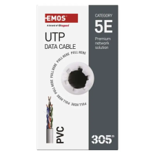 Emos EMOS S9121, UTP ADATKÁBEL CAT5E PVC 305M kábel és adapter