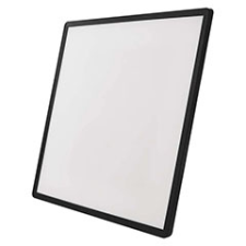 Emos Flori LED mennyezeti lámpa fekete színű, szögletes kerettel (22W) természetes fehér világítás
