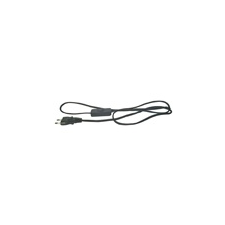 Emos Hálózati csatlakozó, dugvillás kábel (2x0.75 mm2) 3 méter, fekete, Kapcsolós! villanyszerelés