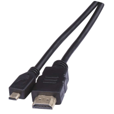 Emos HDMI kábel A - D 1,5m (PVC) audió/videó kellék, kábel és adapter